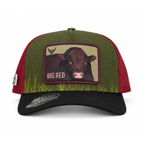 Gorra Ranch & Corral Big Red, vista frontal