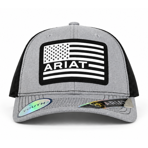 Gorra Ariat A300081586, vista frontal, fondo blanco