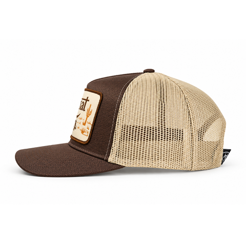 Gorra Ariat A300094602, vista lateral-derecho, fondo blanco