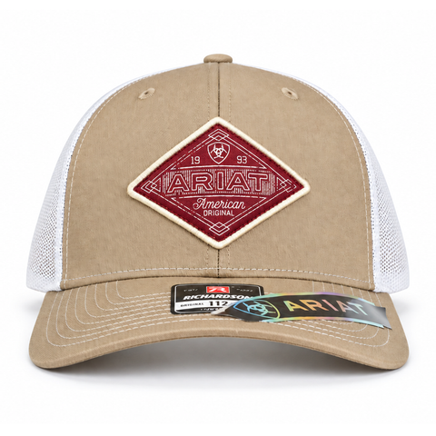 Gorra Ariat A3000824139, vista frontal, fondo blanco