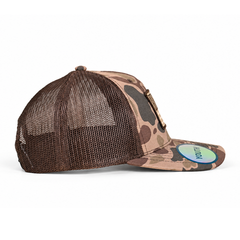 Gorra ARIAT Gold Niño camuflada, vista lateral-derecho