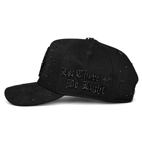 ITALIENSE III CRUCES BLK — vista lateral izquierdo sobre fondo blanco