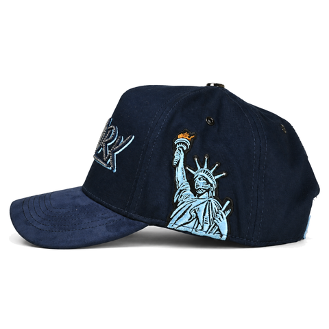 ITALIENSE NEW YORK BLUE — vista lateral izquierdo sobre fondo blanco