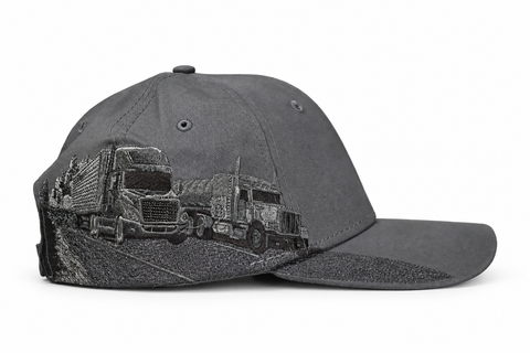 DRI DUCK TRUCKING INDUSTRY — lateral bordado