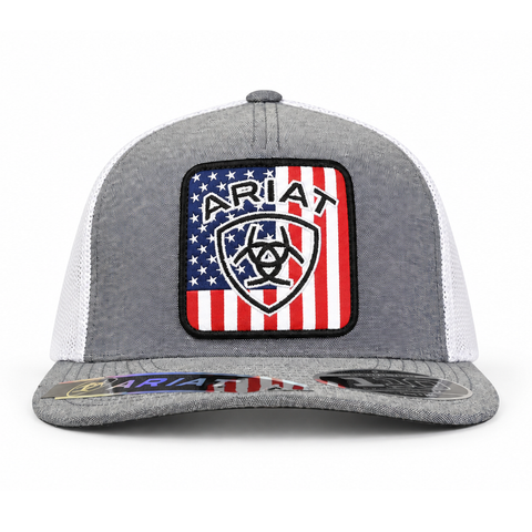 Gorra Ariat A300065520, vista frontal, fondo blanco