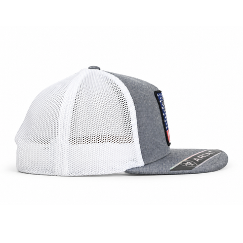 Gorra Ariat A300065520, vista lateral-izquierdo, fondo blanco