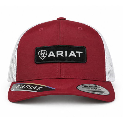 Gorra Ariat A300015504, vista frontal, fondo blanco