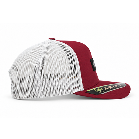 Gorra Ariat A300015504, vista lateral-izquierdo, fondo blanco