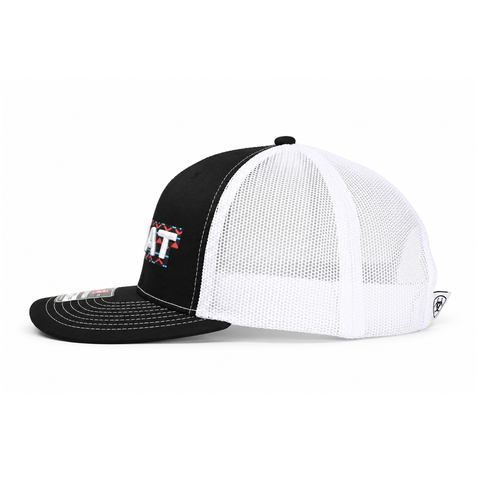 Gorra Ariat A300086801, vista lateral-derecho, fondo blanco
