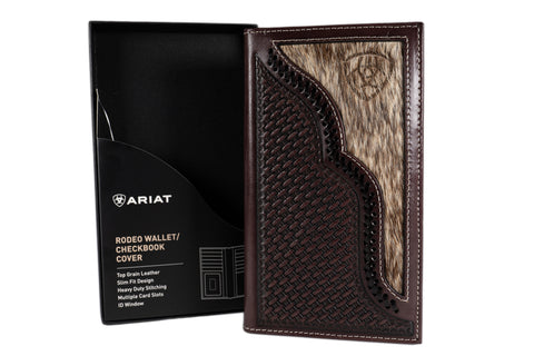 BILLETERA ARIAT RODEO PELAJE MIXTO (SUJETO A DISPO)