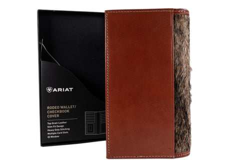 BILLETERA ARIAT RODEO PELAJE MIXTO (SUJETO A DISPO)
