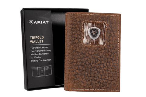 BILLETERA ARIAT TRIFOLD PELAJE MIXTO (SUJETO A DISPO)