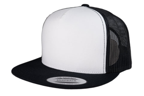 YUPOONG SNAPBACK MESH NEGRO/BLANCO