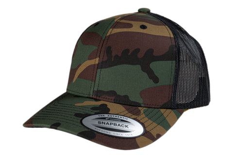 YUPOONG CAMO (PATTERN DIFERENTE EN CADA GORRA)