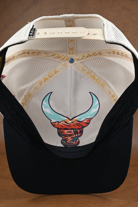 FACE BRAHMAN NEGRO/ROJO/BEIGE