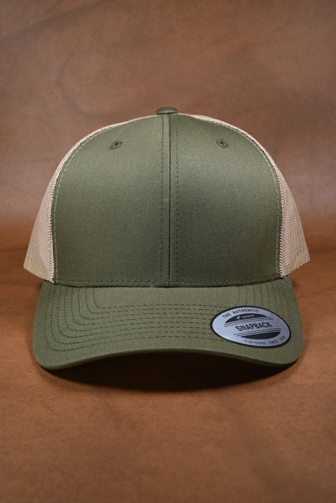 YUPOONG CLASSIC VERDE MUSGO/BEIGE