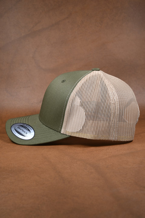 YUPOONG CLASSIC VERDE MUSGO/BEIGE