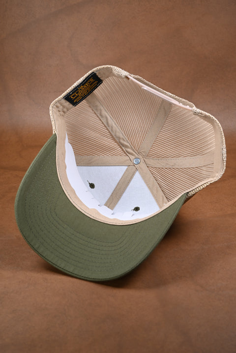 YUPOONG CLASSIC VERDE MUSGO/BEIGE