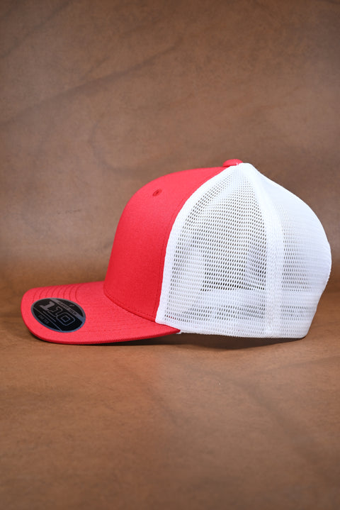 FLEXFIT 110 AJUSTABLE ROJO/BLANCO