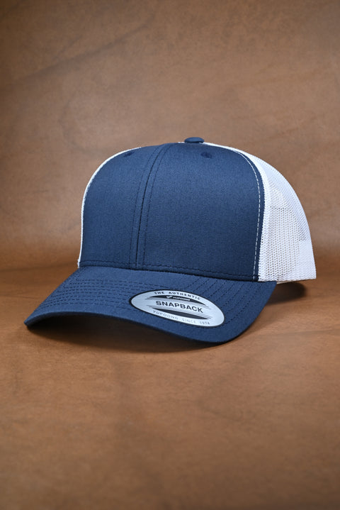 YUPOONG CLASSIC AZUL MARINO/BLANCO