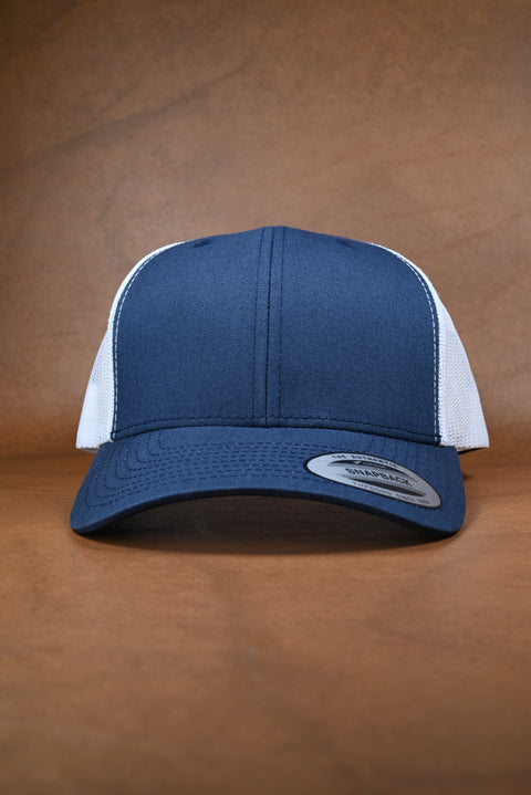 YUPOONG CLASSIC AZUL MARINO/BLANCO