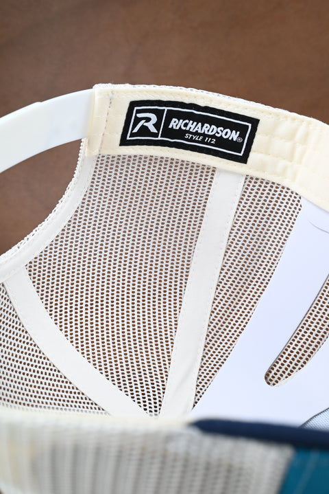 RICHARDSON AJUSTABLE AZUL/TURQUESA/BEIGE