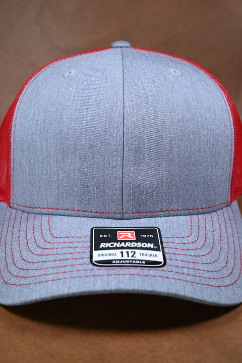 RICHARDSON AJUSTABLE PLATA/ROJO