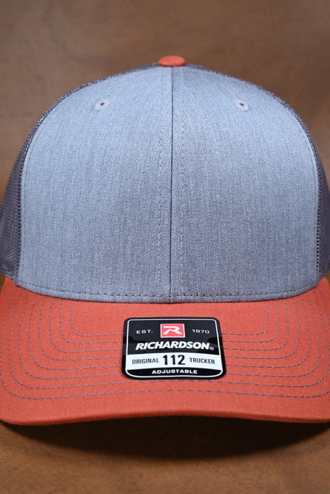 RICHARDSON AJUSTABLE PLATA/NARANJA/GRIS