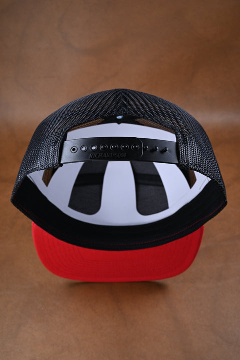 RICHARDSON AJUSTABLE ROJO/NEGRO 7 PANELES