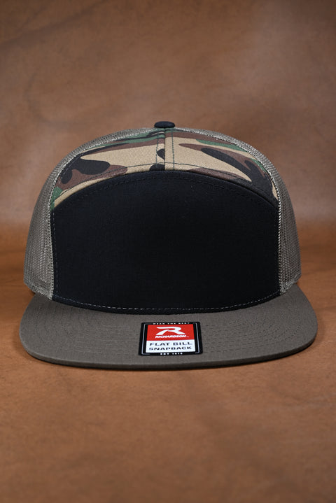 RICHARDSON AJUSTABLE NEGRO/CAMO 7 PANELES