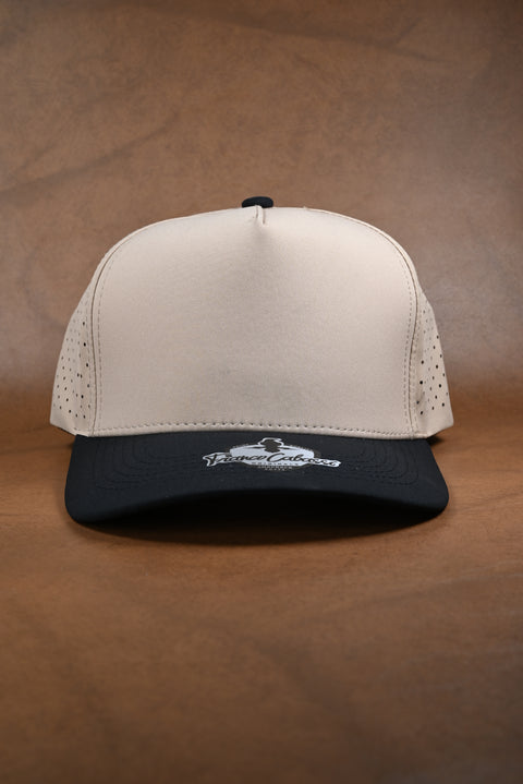 FRANCO CABASSI NEGRO/BEIGE CORTE LASER POLIÉSTER