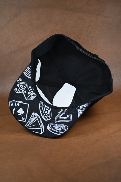 FRANCO CABASSI NEGRO CON IMPRESION LOTERIA BLANCA