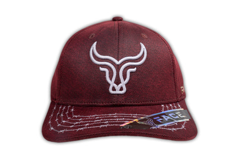 FACE CLASSIC LOGO VINO TINTO