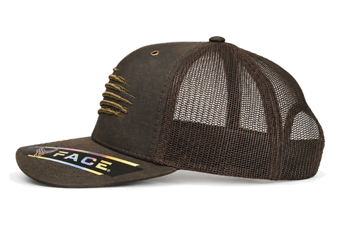 FACE USA FLAG RICHARDSON 112WF BROWN — lateral izquierdo