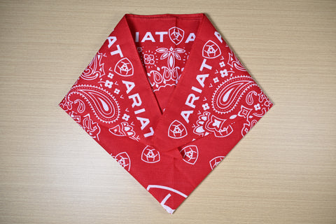 PAÑUELOS ARIAT ROJO