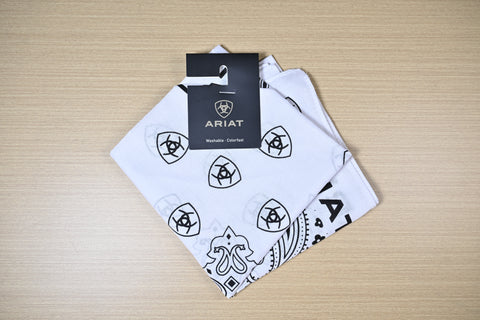 PAÑUELOS ARIAT BLANCO