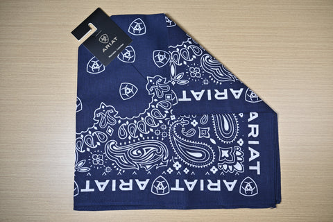 PAÑUELOS ARIAT AZUL MARINO