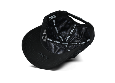 MONEY MAKERS X REY CAPS SAN JUDAS TOTAL BLACK