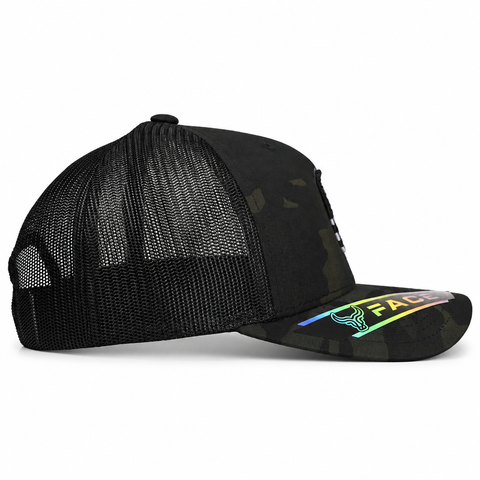 FACE USA FLAG MULTICAM BLACK EDITION, vista lateral derecho