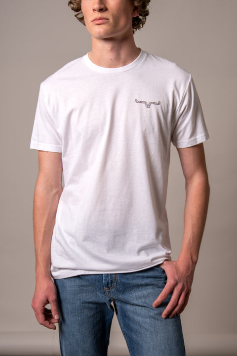 PLAYERA KIMES RANCH ROWELL - BLANCO