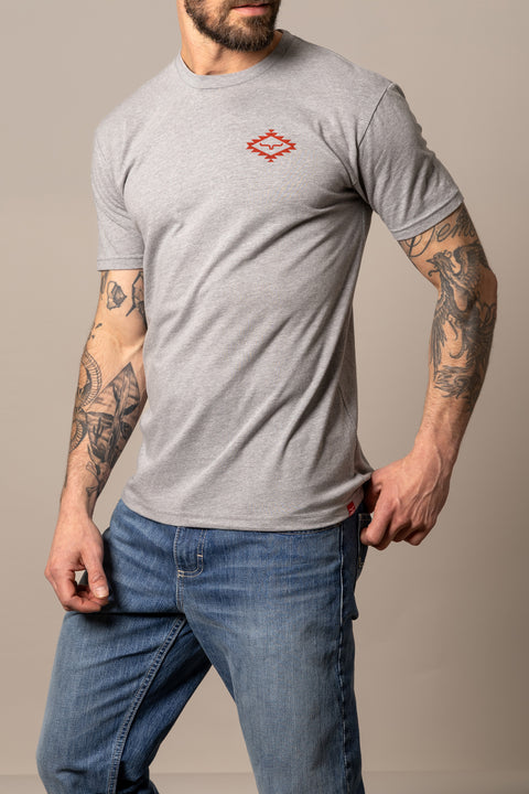 PLAYERA KIMES RANCH SAN JUAN - GRIS JASPEADO