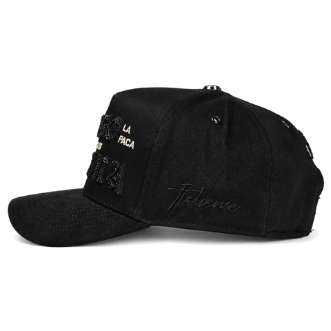 ITALIENSE CARGO PACAS BLK — vista lateral izquierdo sobre fondo blanco