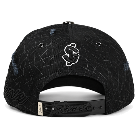 ITALIENSE BORN BROKE DIE RICH BLK — vista trasera sobre fondo blanco