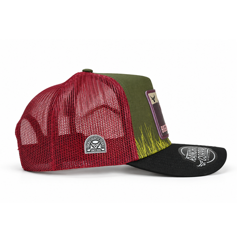 Gorra Ranch & Corral Big Red, vista lateral derecha