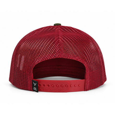 Gorra Ranch & Corral Big Red, vista trasera