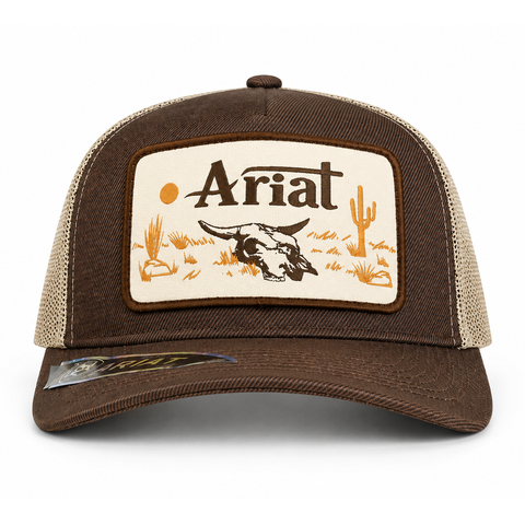 Gorra Ariat A300094602, vista frontal, fondo blanco