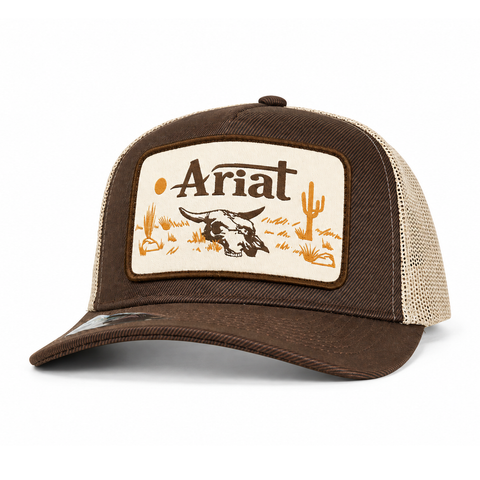 Gorra Ariat A300094602, vista perfil, fondo blanco