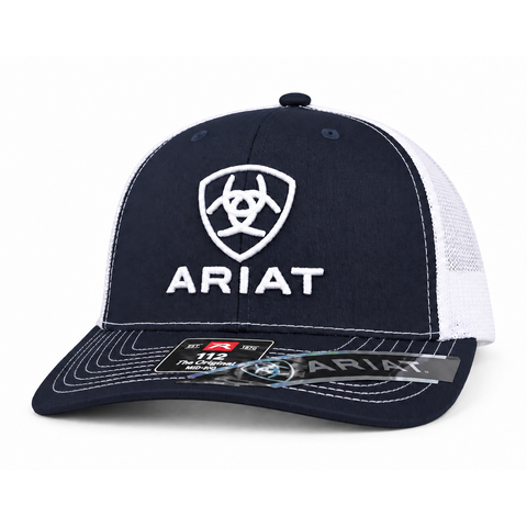 ARIAT GOLD azul marino y blanco — perfil