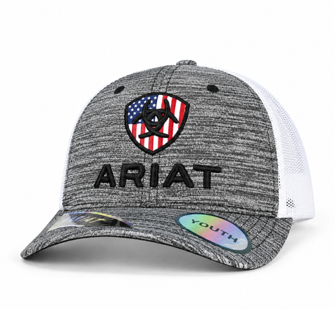 Gorra Ariat A300008706 niño, vista perfil, fondo blanco