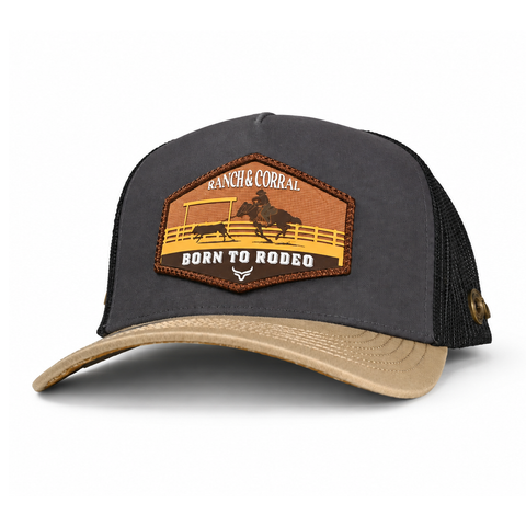RANCH & CORRAL ESPECIAL CE097 BORN TO RODEO vista tres cuartos